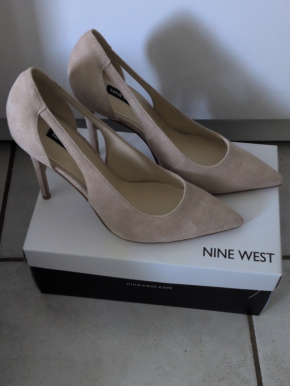 Nine West Tan Suede Pumps Sz9